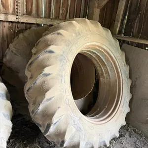 (2) Dually Tractor Tires