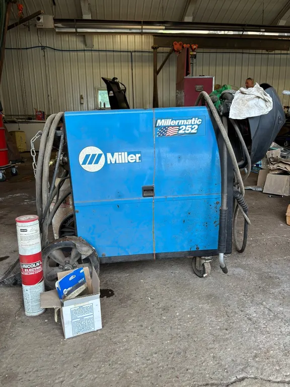 Miller Matic 252 Welder with Helmet