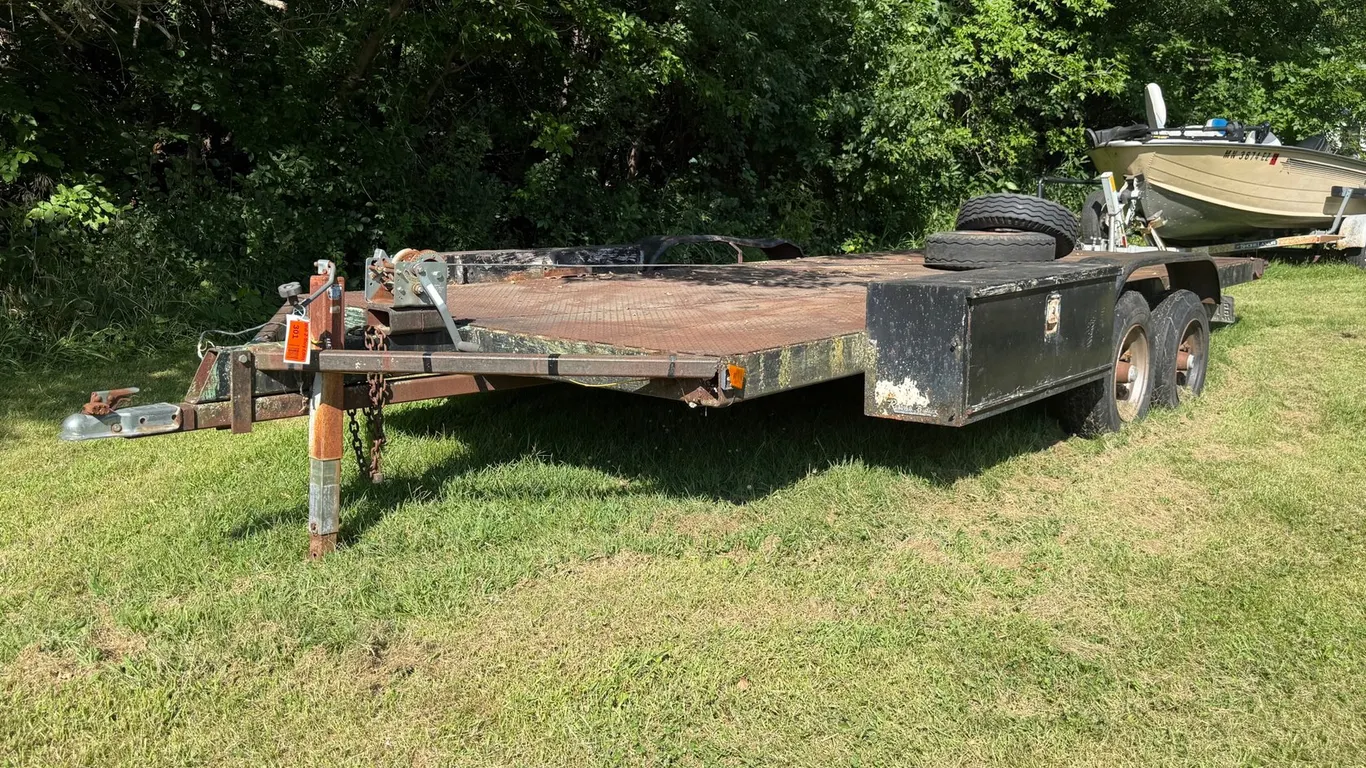 1998 Homemade 20' Open Car Trailer