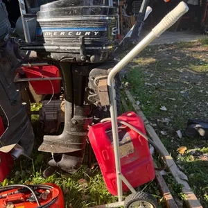 Mercury 45 Motor With Homemade Stand