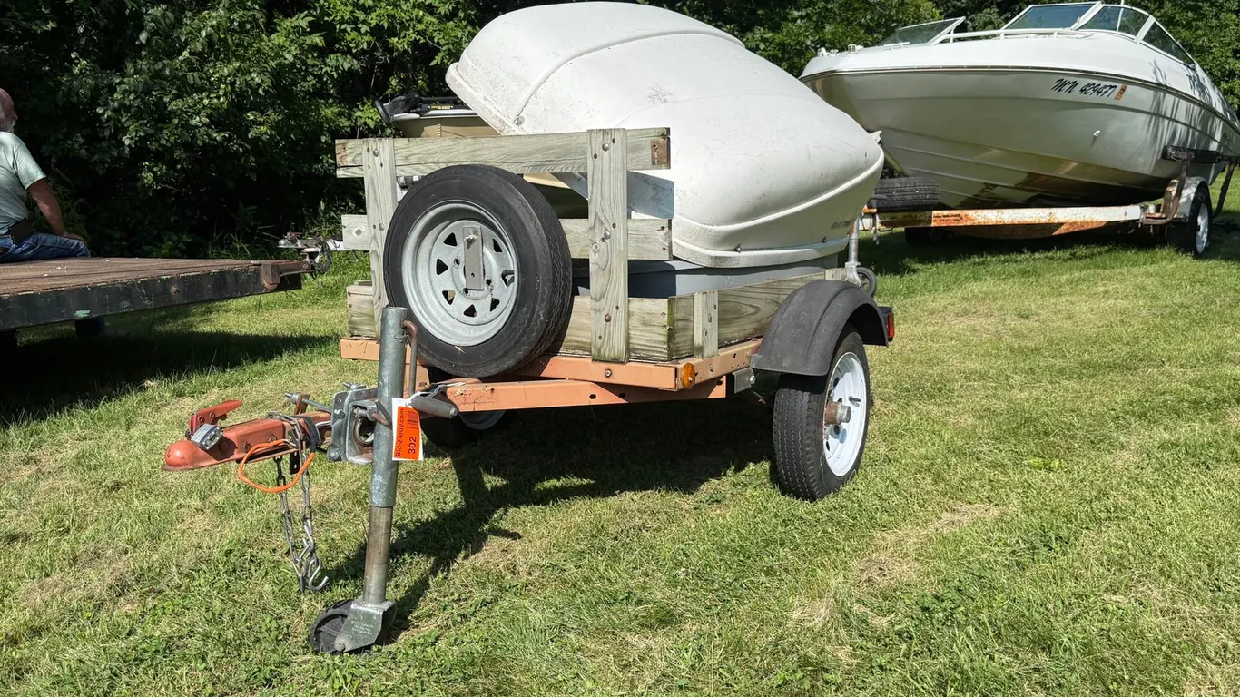Homemade Motorcycle Trailer