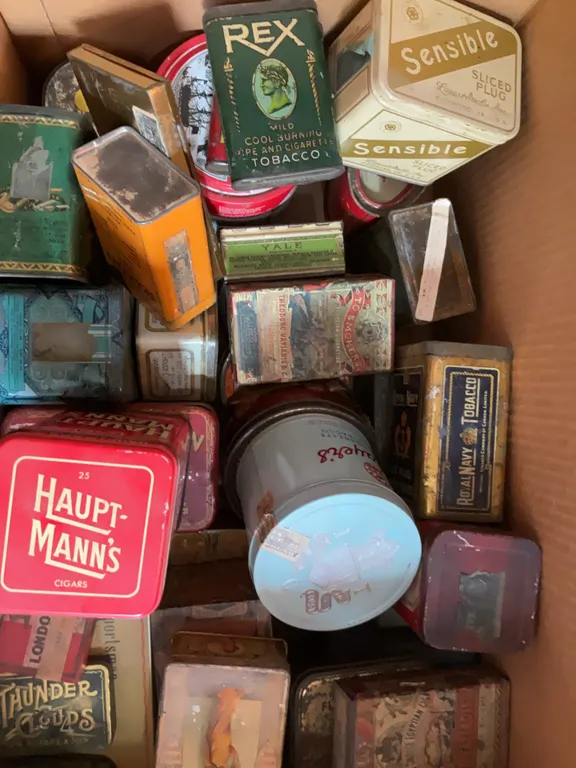 Vintage Tobacco Tins Surprise Box