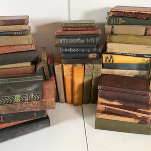 Antique & Vintage Books, Some Dated in the 1800's