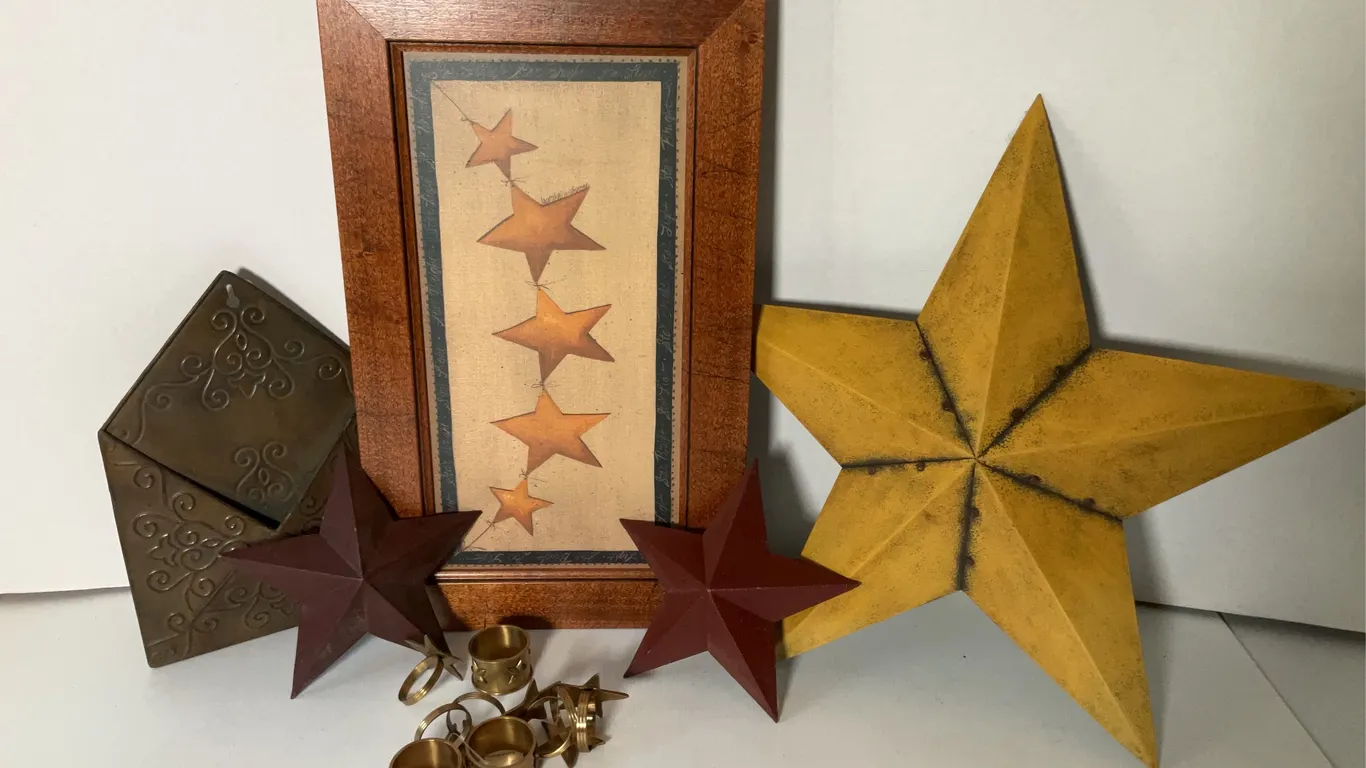 Americana Stars Decor