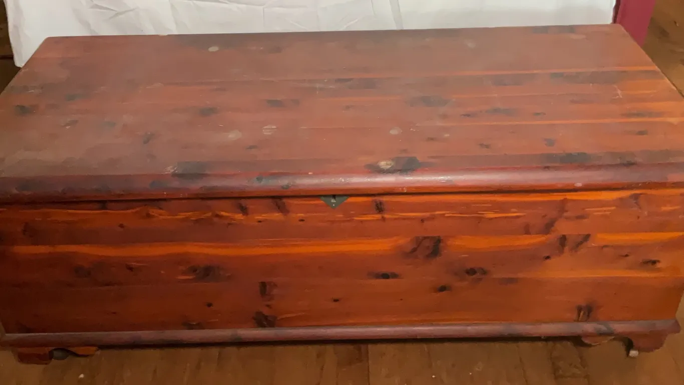 Vintage Chest, Locked, Contents Unknown