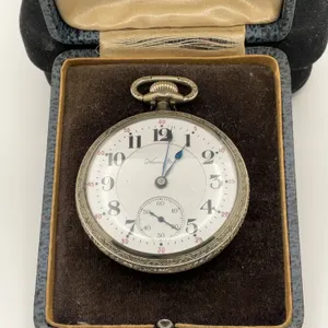Historic Hamilton Watch Co. Grade 992 Railroad Pocket Watch, Size 16S, 21 Jewels