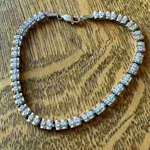10K Gold Tennis Bracelet