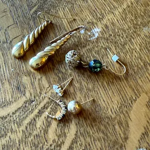 Monet & Gold Earrings