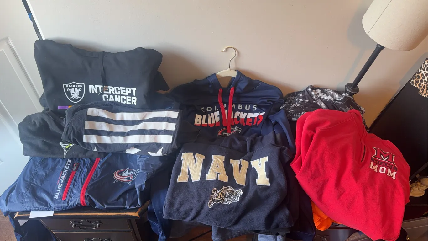 Sports Apparel Collection – Columbus Blue Jackets, Navy, Miami & More
