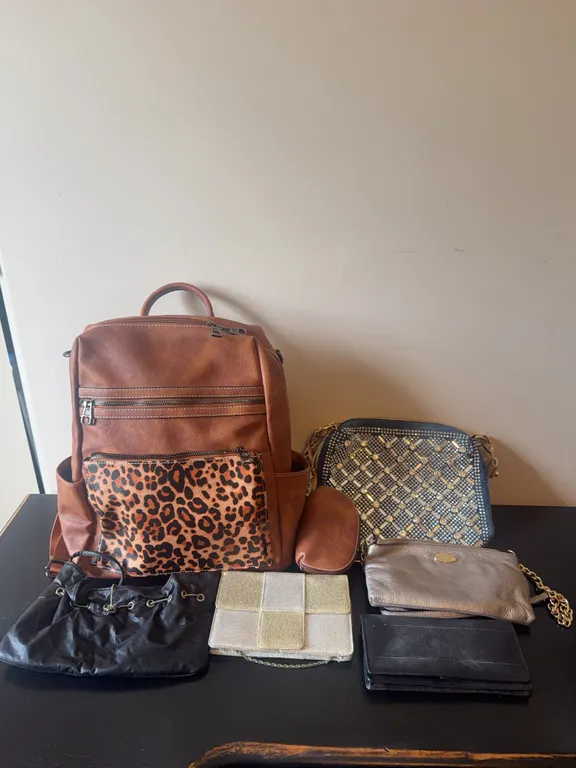 Assorted Handbags, Clutches & Wallets