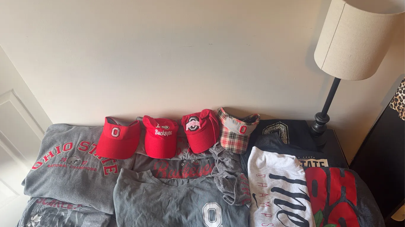 Ohio State Buckeyes Apparel & Hat Lot