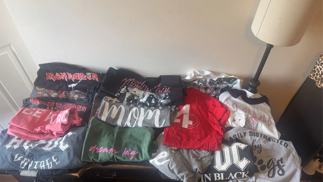 Assorted Graphic & Rock Band T-Shirt Lot