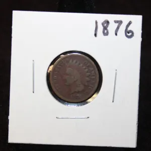 1876 U.S. Indian Head Cent