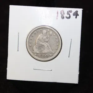 1854 U.S. Seated Liberty Quarter