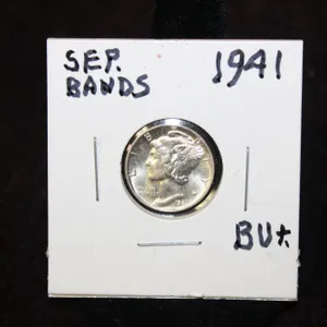 1941 U.S. Silver Mercury Dime