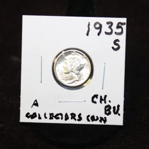 1935-S U.S. Silver Mercury Dime