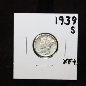 1939-S U.S. Silver Mercury Dime