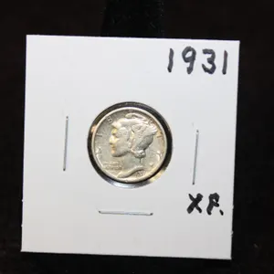 1931 U.S. Silver Mercury Dime