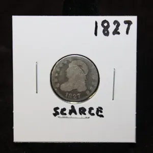 1827 U.S. Silver Bust Dime