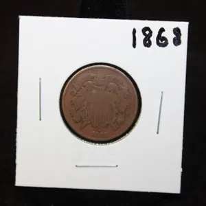 1868 U.S. Shield Two-Cent Piece