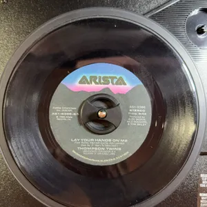 45 RPM Thompson Twins Lay Your Hands on Me