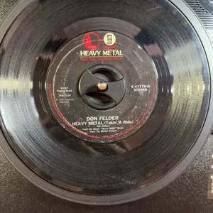 45 RPM Don Felder Heavy Metal (Takin’ A Ride)
