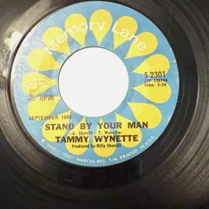 Tammy Wynette Stand By Your Man / He Loves me all the way 45 RPM Epic/CBS