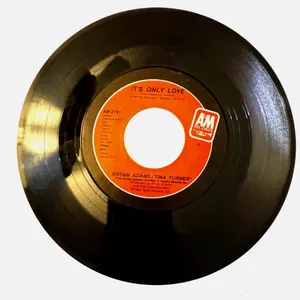 Bryan Adams Tina Turner Its Only Love A&M 1984 AM-2791 Pop Rock Vinyl 45 7"