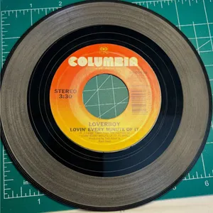 Loverboy Lovin' Every Minute of it Columbia 38-05569 1985 Rock Vinyl 45 7"