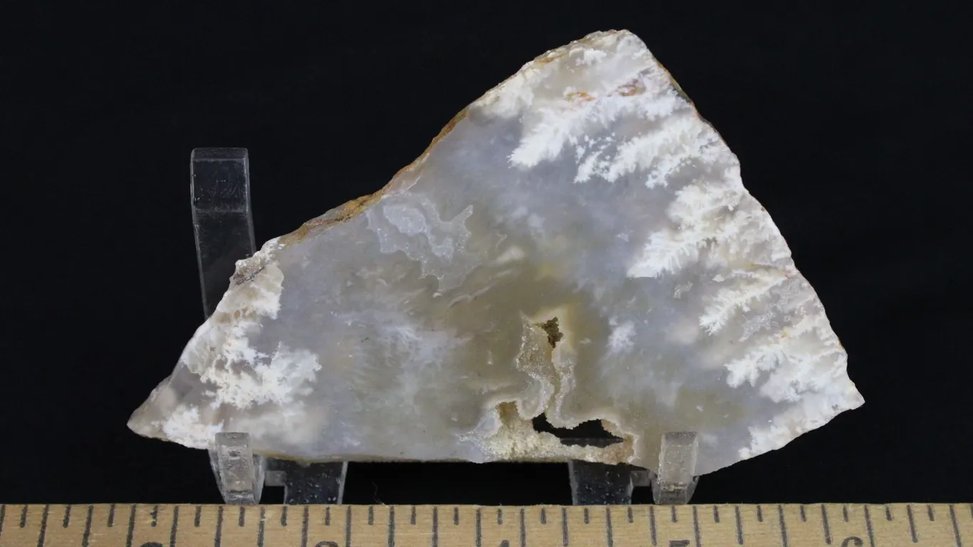 Plume Agate Slab, 2 oz