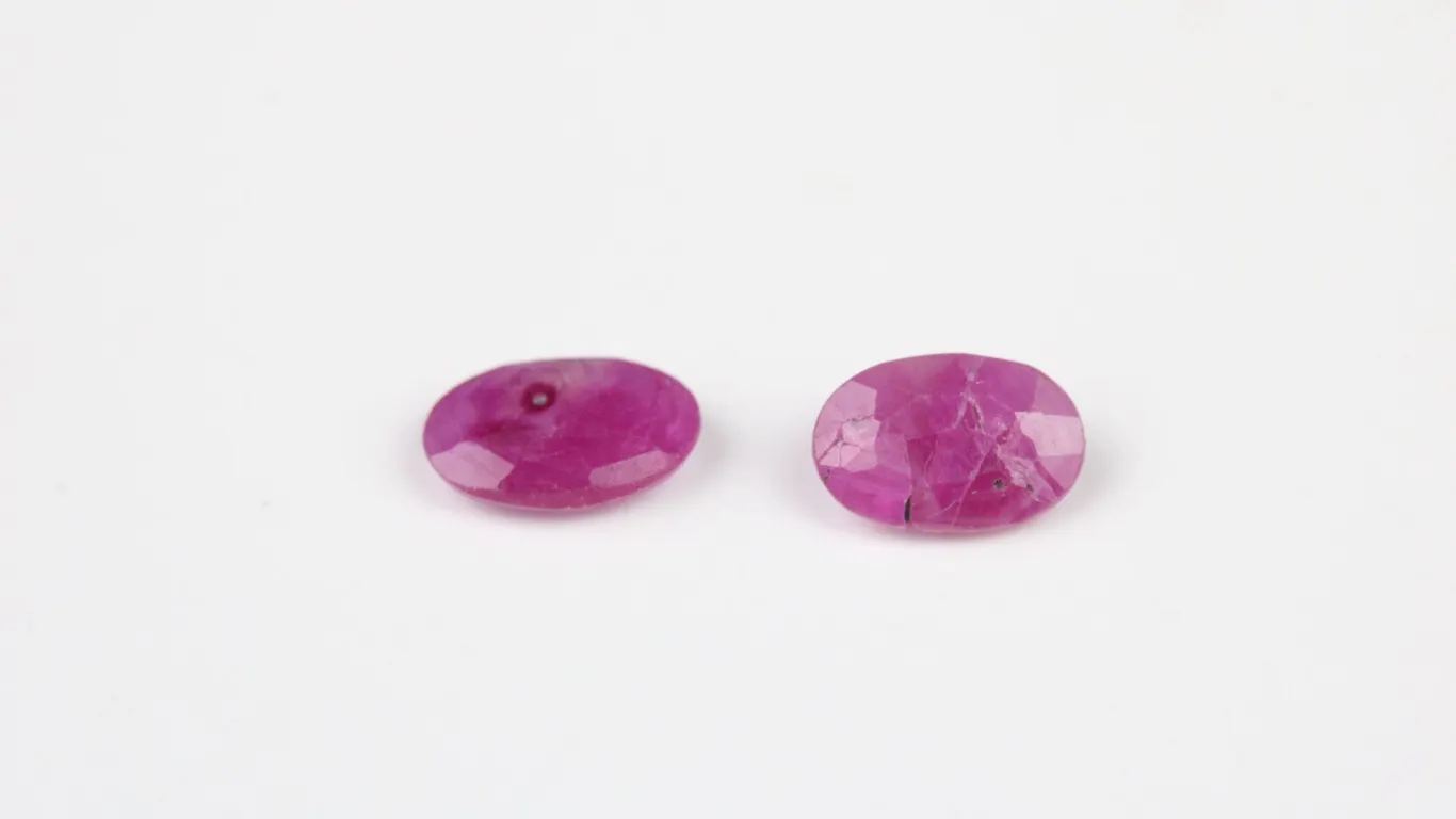 Ruby Gemstones, .89 ctw