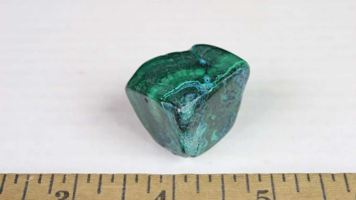 Polished Malachite,Chrysocolla