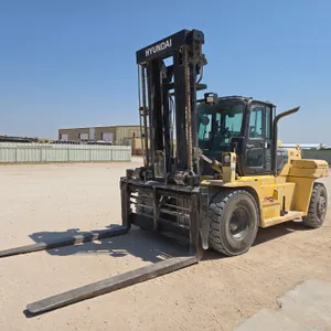 2016 HYUNDAI 160D 7A 36,000 PNEUMATIC TIRE FORKLIFT SN: HHKHFT12JE0000037