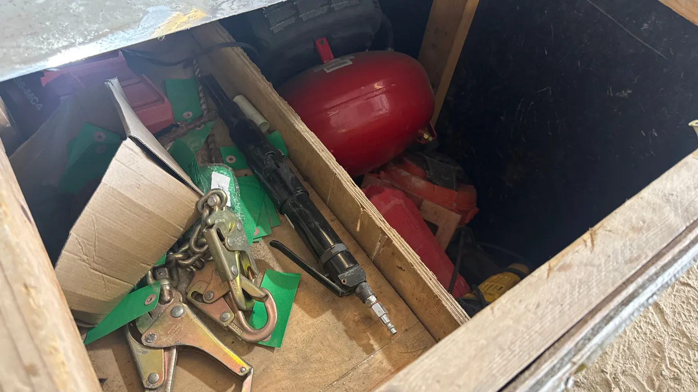 QTY. OF MISC TOOLS AND SHOP EQUIPMENT