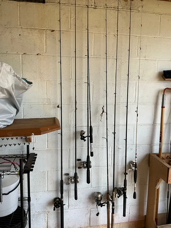 QTY OF (8) FISHING RODS