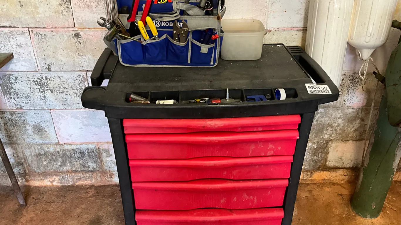 BV5600 5-DRAWER ROLLING TOOL CART