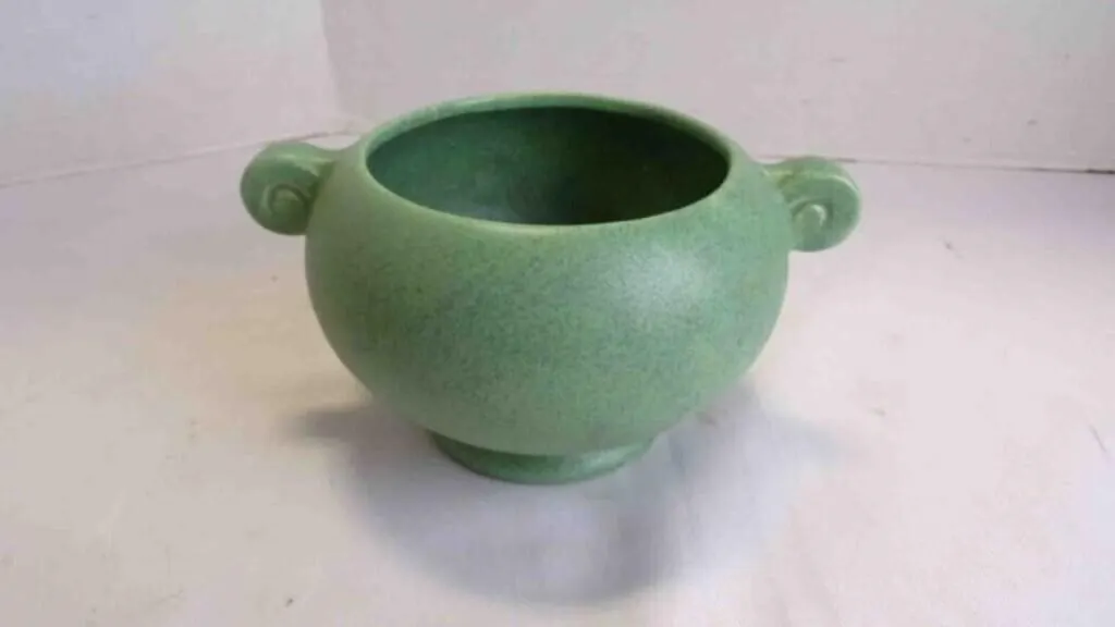 Vintage McCoy "Floraline" Ceramic Plater w/Handles