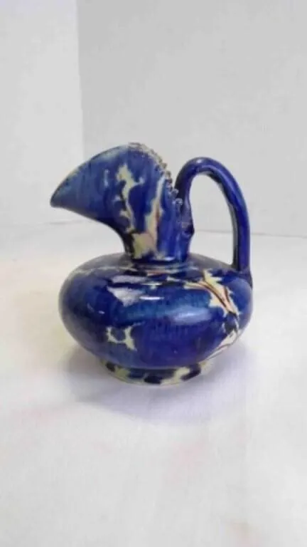 Vintage Mexican Oaxaca Drip Ware Miniature Pitcher