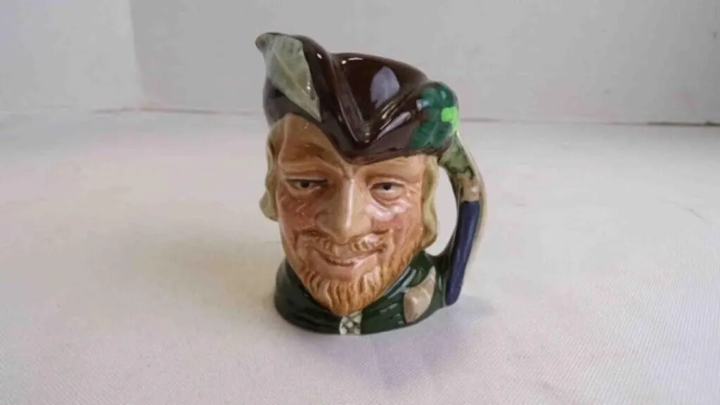 Vintage Royal Doulton "Robin Hood" Toby Mini Jug