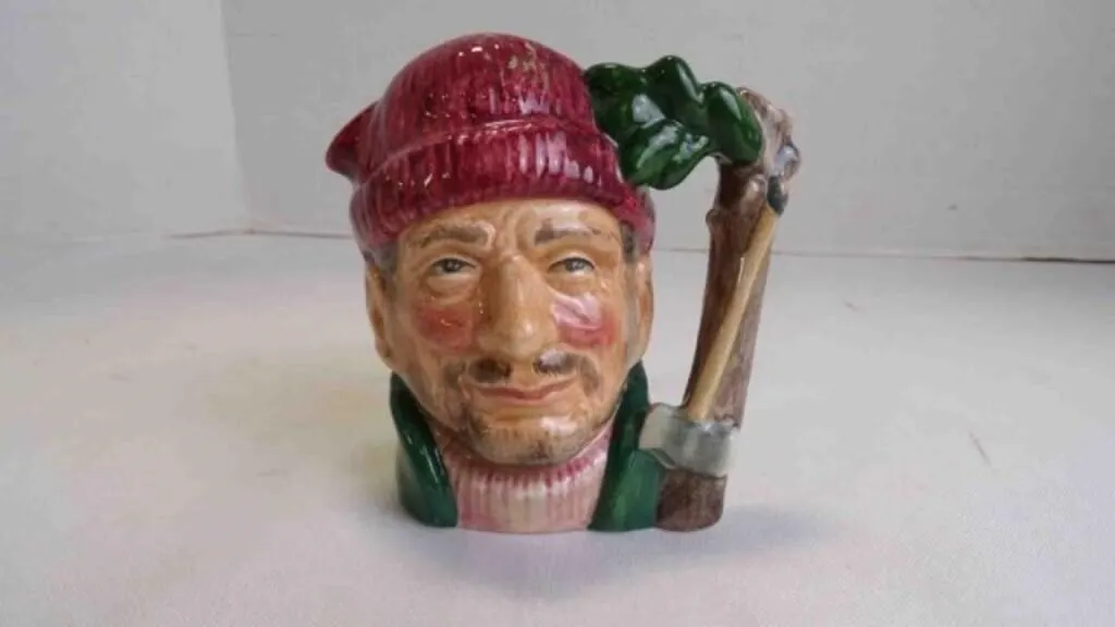 Vintage Royal Doulton "The Lumberjack" Toby Jug