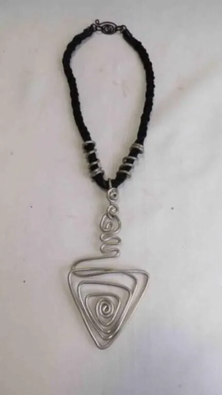 Handmade Crafted Pendant Necklace & "Jack" Magnet