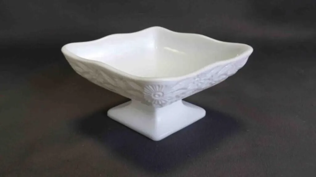 Vintage "Pineapple and Floral" Dimond Shaped Dish