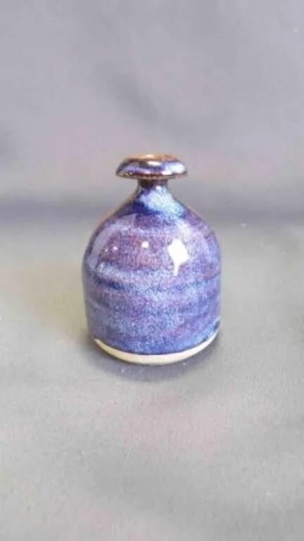 Vintage Miniature Beehive Silhouette Bud Vase