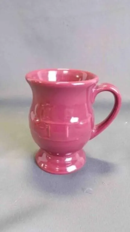 Beautiful Longaberger Pottery Paprika Coffee Mug