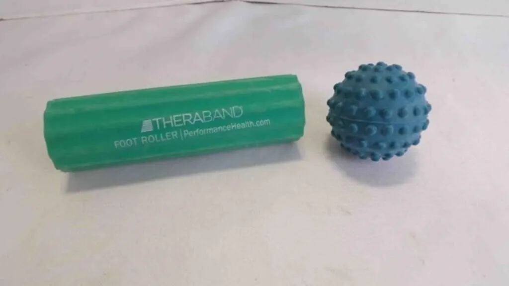 Therapeutic Point Massage Foot Roller & Spikey Bal
