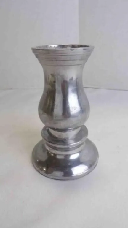 Vintage Metal Baluster Body Candlestick Holder