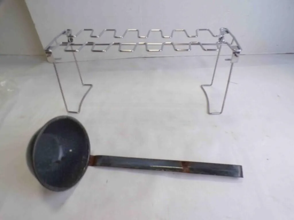 Stainless Steel Folding Chicken Leg & Wing Grill