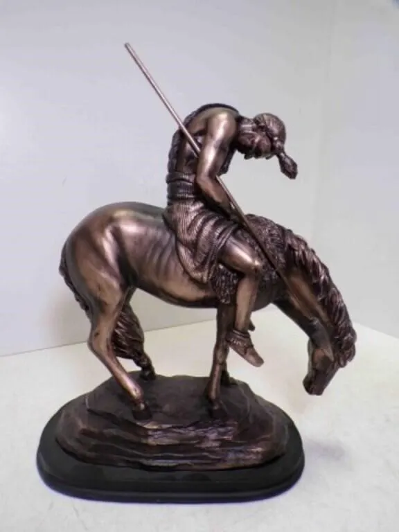 Metallic Finish Resin Reproduction of James Earle