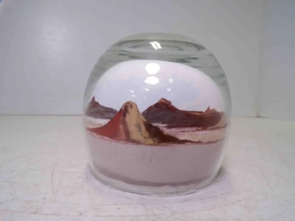 Vintage Hand Made Painted Desert Sand by Northern