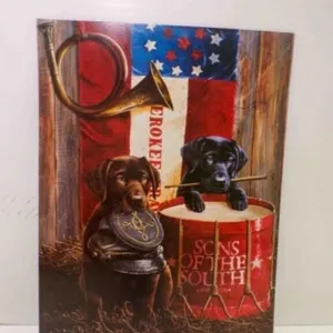 1998 Sons of the South Metal Sign - 12.5" X 17"
